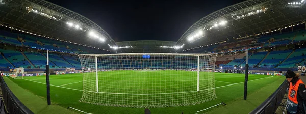 Leipzig Німеччина Березня 2020 Football Gate Net Leipzig Arena Match — стокове фото