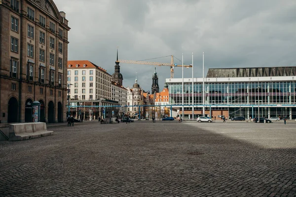 Dresden Alemania Marzo 2020 Palacio Cultura — Foto de Stock