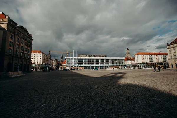 Dresden Duitsland Maart 2020 Paleis Van Cultuur — Stockfoto