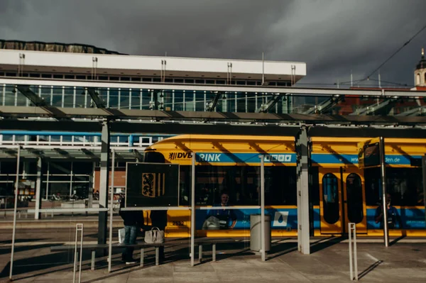 Dresden Tyskland Mars 2020 Altmarkt — Stockfoto