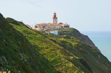 Cabo da Roca 'daki deniz feneri.