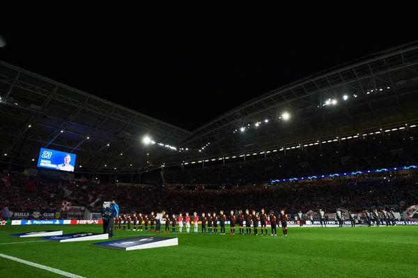 Leipzig Germany March 2020 Leipzig Arena Match Leipzig Tottenham — Stock Photo, Image