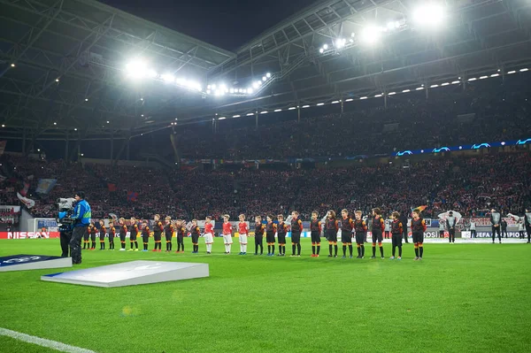 Leipzig Alemania Marzo 2020 Leipzig Arena Match Leipzig Tottenham — Foto de Stock