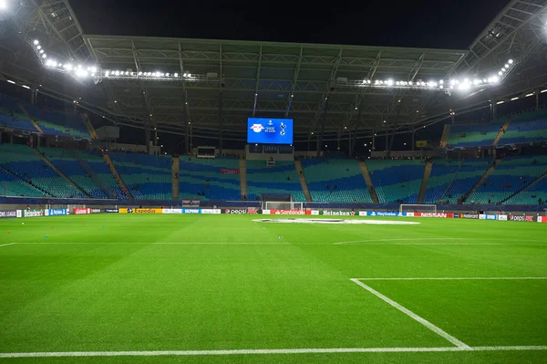 Leipzig Allemagne Mars 2020 Leipzig Arena Pendant Match Uefa Champions — Photo