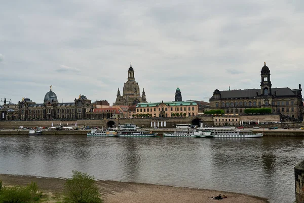 Dresden Almanya Mayıs 2017 Dresden Almanya Saksonya Nın Başkenti Akşamları — Stok fotoğraf