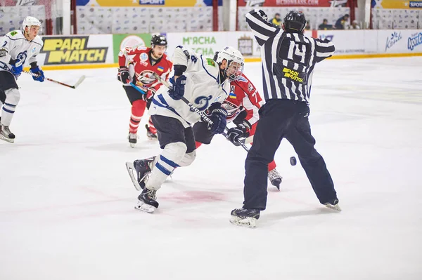 Druzkovka Ukraine Januar 2020 Spiel Ukraine Hockey League Donbass Gegen — Stockfoto