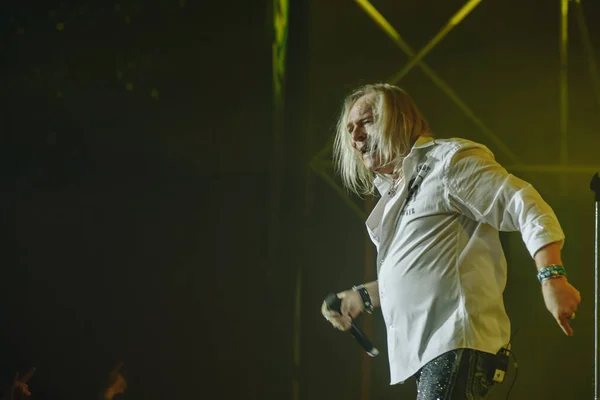 Kharkiv Ukraina April 2017 Bernie Shaw Dari Uriah Heep — Stok Foto