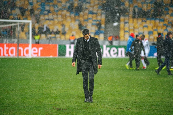 Kiev Ukraine Décembre 2018 Paolo Fonseca Entraîneur Shakhtar Lors Match — Photo