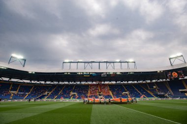 Kharkiv, Ukrayna - 14 Eylül 2019: Ukrayna Premier Ligi Shakhtar Donetsk - Zorya Luhansk maçı