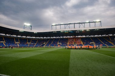 Kharkiv, Ukrayna - 14 Eylül 2019: Ukrayna Premier Ligi Shakhtar Donetsk - Zorya Luhansk maçı