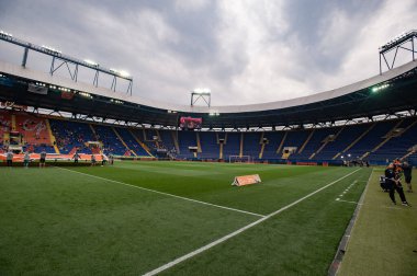 Kharkiv, Ukrayna - 14 Eylül 2019: Ukrayna Premier Ligi Shakhtar Donetsk - Zorya Luhansk maçı