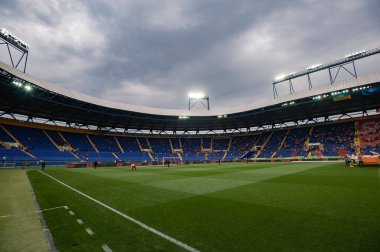 Kharkiv, Ukrayna - 14 Eylül 2019: Ukrayna Premier Ligi Shakhtar Donetsk - Zorya Luhansk maçı