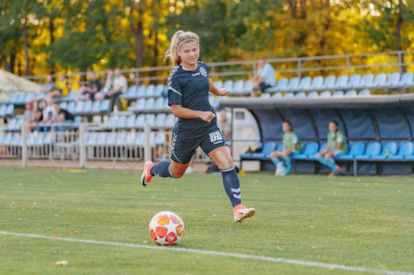 Kharkiv Ucrania Septiembre 2019 Partido Liga Premier Femenina Ucraniana Zhilstroy — Foto de Stock