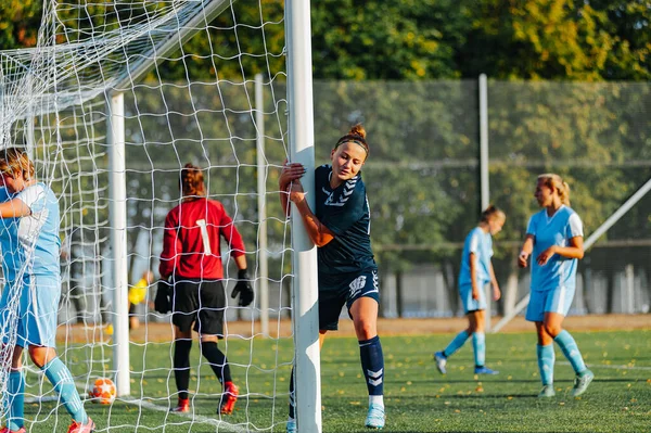 Kharkiv Oekraïne September 2019 Match Ukrainian Women Premier League Zhilstroy — Stockfoto