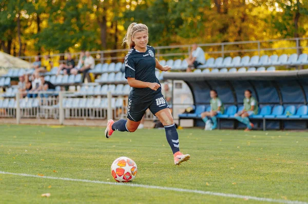 Kharkiv Ucrania Septiembre 2019 Partido Liga Premier Femenina Ucraniana Zhilstroy —  Fotos de Stock