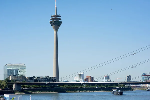 Dusseldorf Alemania Julio 2019 Rin Düsseldorf —  Fotos de Stock