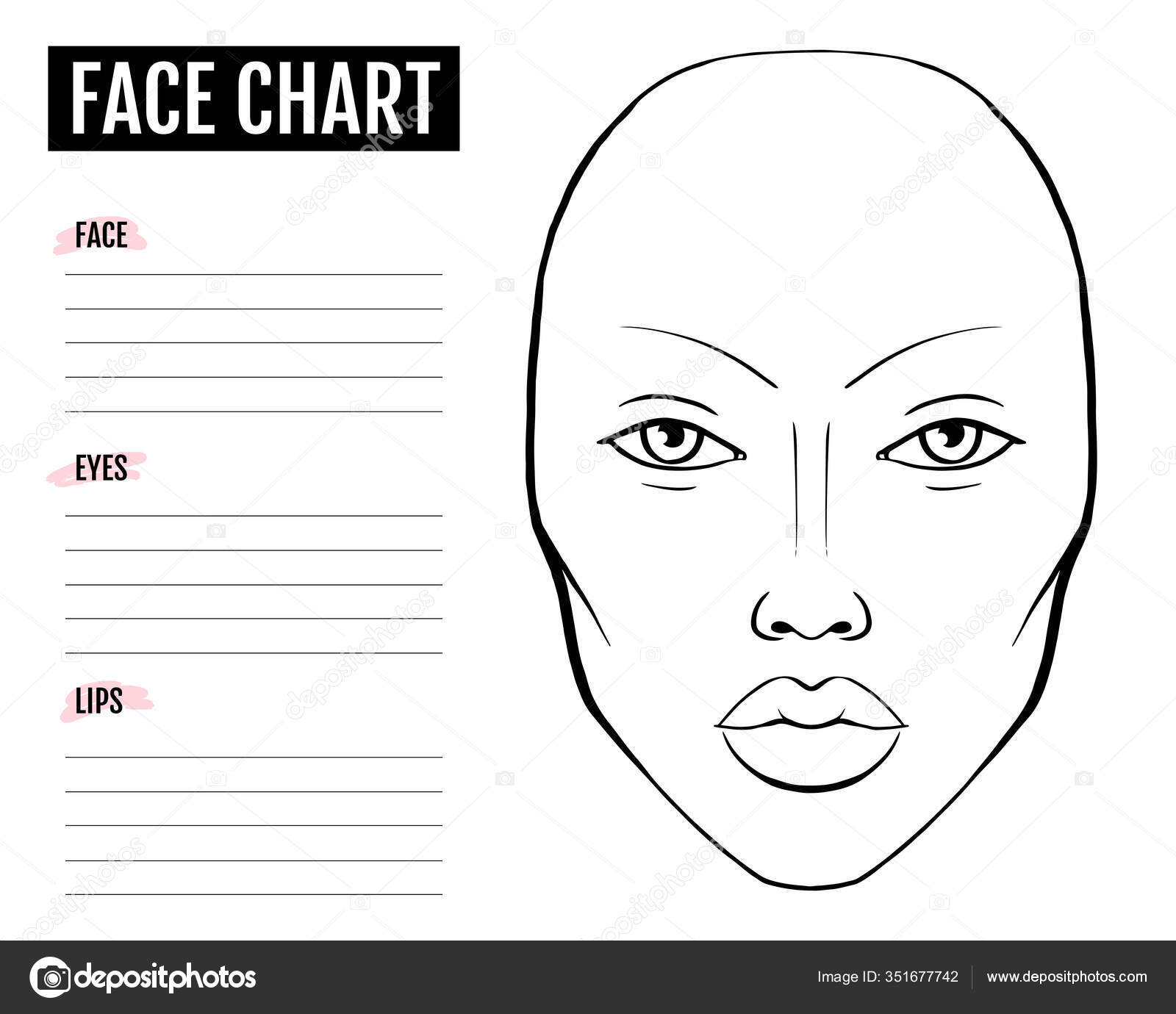 female-face-chart-for-makeup-artists-makeupview-co