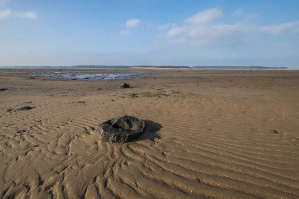 Belhaven Bay arena ondulada — Foto de Stock