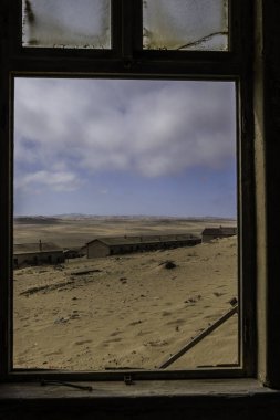 Kolmanskop pencereden