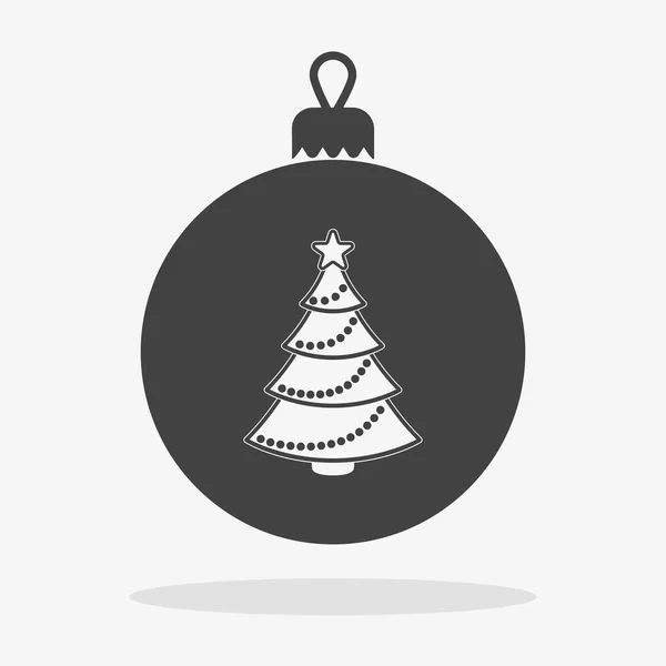 Fa karácsonyi bál — Stock Vector