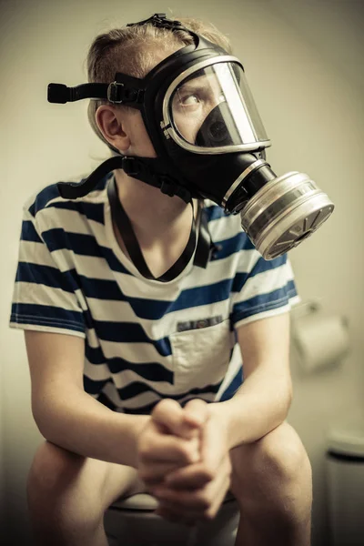 Toilet smell concept — Stock Photo, Image