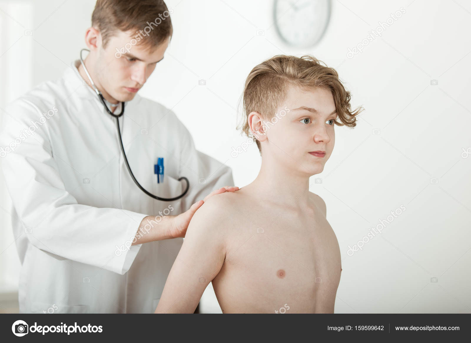 Doctor Examining Naked Teen 16