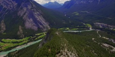 Dağ tünel panoramik