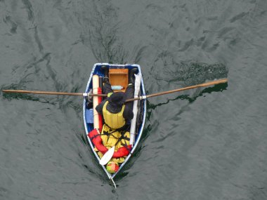 Kürekçi erkek direksiyon kürekleri