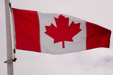 Arka plan sembolü Kanada bayrağı