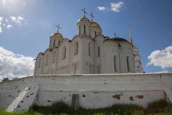 Ascensione cattedrale telve secolo punto di riferimento Vladimir Russia — Foto Stock