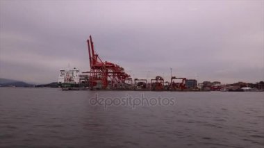 Kargo endüstriyel gemi terminal okyanus Vinçler