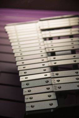 Ksilofon güzel yansımaları arka plan