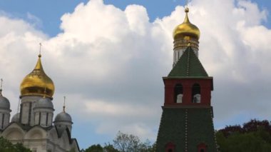 Altın Kubbe Kremlin Katedrali Moskova Rusya Haziran 2017