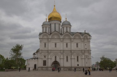 Archangel Katedrali Rus Ortodoks kilise geniş açı çekim