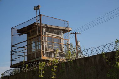 Muhafız Kulesi hapishane tel güvenlik çit