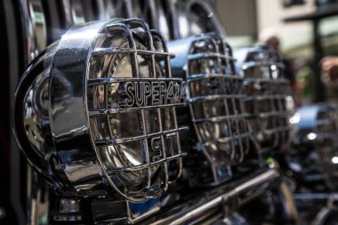 Off road araba closeup arka Far