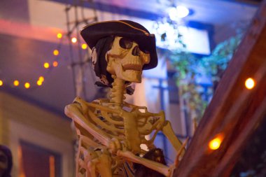 Jack O Fener korsan tekne halloween dekorasyon