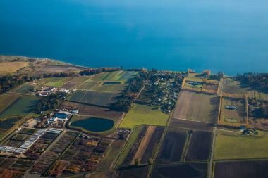 Hava sahne Vancouver Island Kanada
