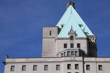 Historical Hotel Vancouver Kanada bina