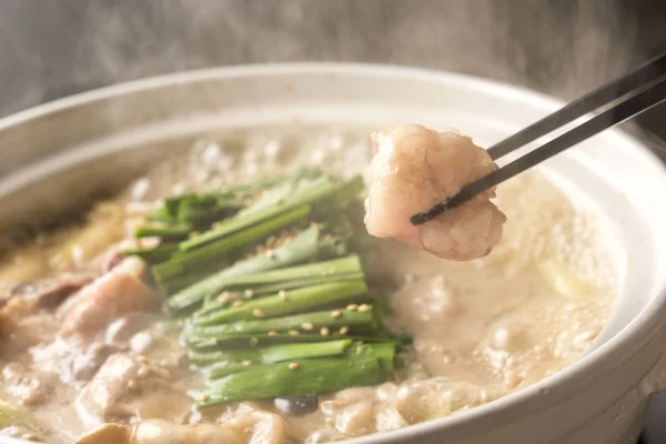Koreanska Delicious Och Hot Hot Pot Cooking — Stockfoto
