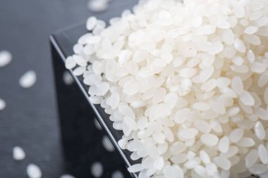 Lezzetli beyaz pirinç hasat