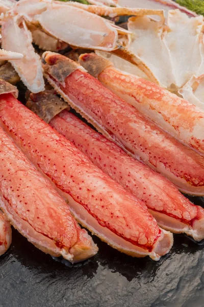 Frische Und Köstliche Krabbenplatte — Stockfoto