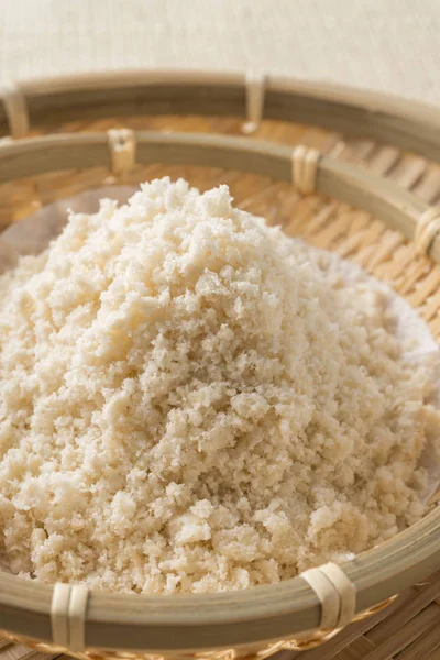 Κέικ Ρυζιού Μπαχαρικά Που Προκαλεί Μύκητες Στο Ιαπωνικό Ρύζι — Φωτογραφία Αρχείου