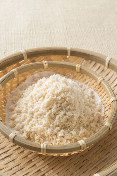 Bolo Arroz Tempero Que Causa Fungos Arroz Japonês — Fotografia de Stock