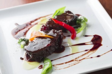 En lezzetli sığır eti biftek