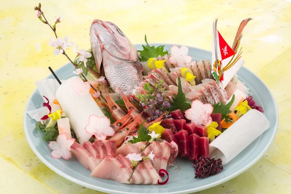 Comida Peixe Fresca Deliciosa Japão — Fotografia de Stock