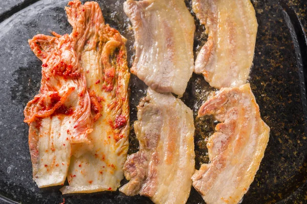 Korean baked pork dishes — Stock Photo, Image