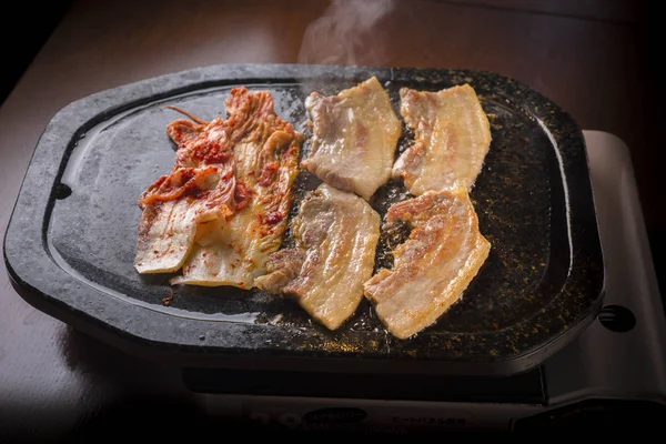 Korean baked pork dishes — Stock Photo, Image