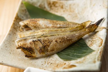 Çeşitli lezzetli ızgara balık