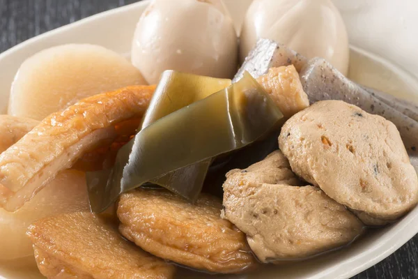 Oden Deliciosa Cocina Casera Japonesa Japón —  Fotos de Stock